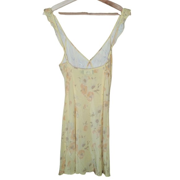 Realisation Par The Hazel In Zinnia Floral Babydoll Silk Mini Dress Dainty - Picture 8 of 10